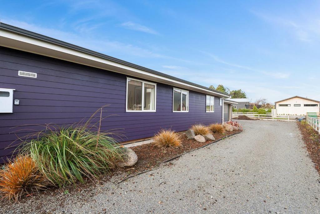The Purple House - Ohakune Home With Spa Pool Extérieur photo