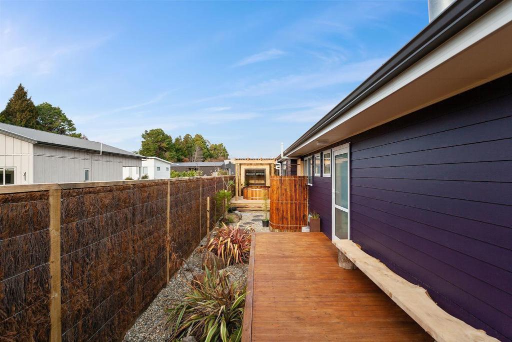 The Purple House - Ohakune Home With Spa Pool Extérieur photo