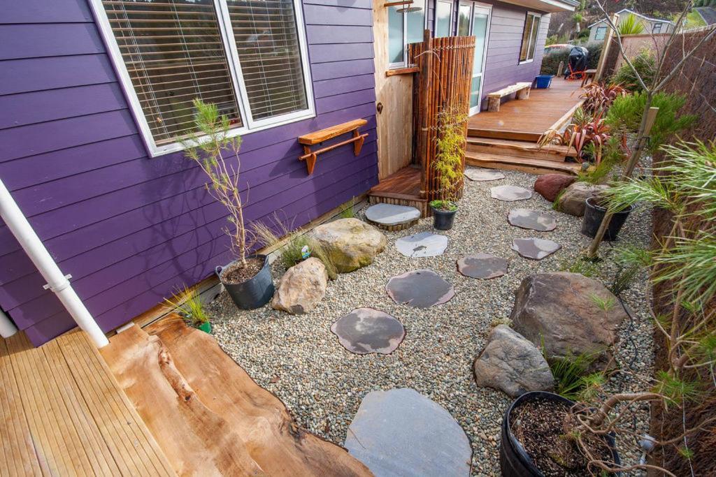 The Purple House - Ohakune Home With Spa Pool Extérieur photo